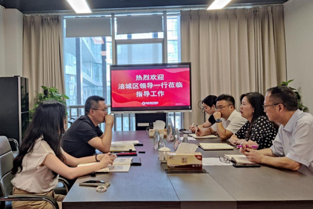 增动能 促生长 ——涪城区领导一行莅临28圈餐饮治理集团调研指